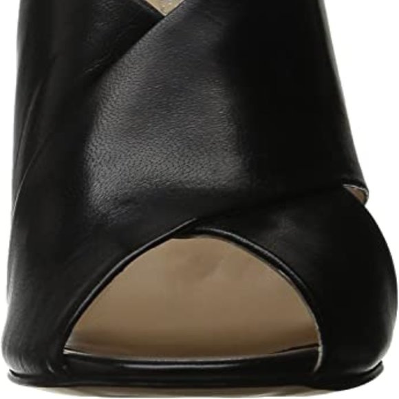 Black NINE WEST Women's Ombray Leather Dress Pump - Size 7.5 - Picture 10 of 15